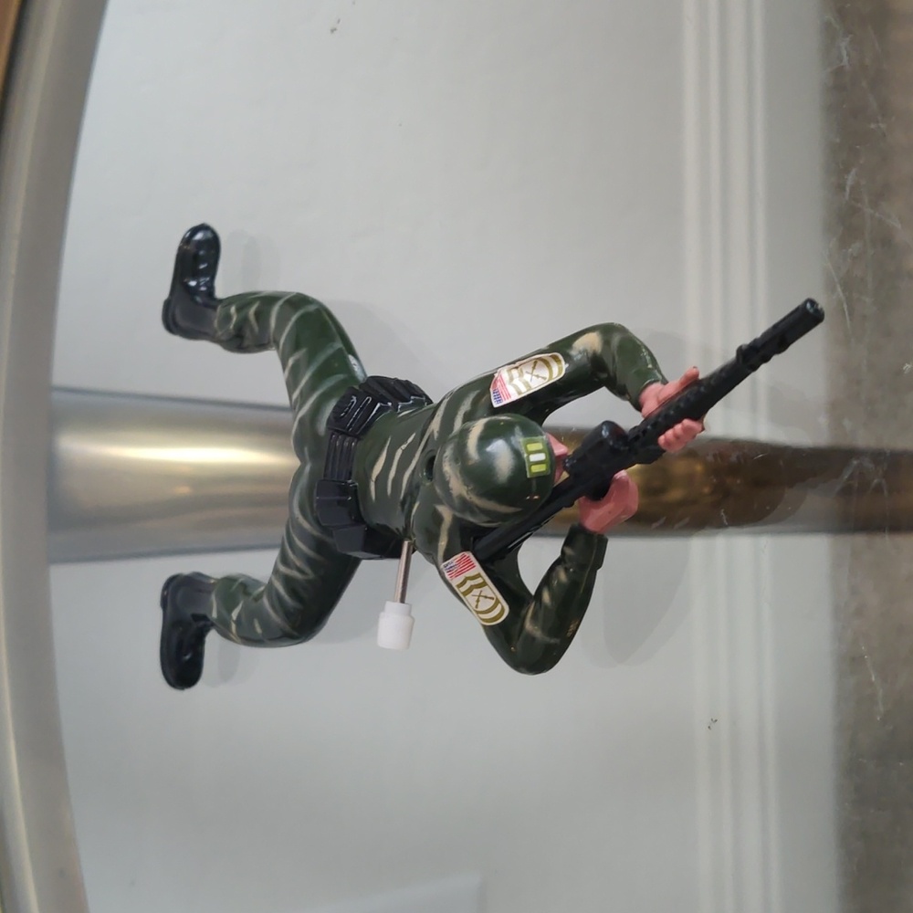 1990s Wind-Up-Toy Army Soldier Vintage